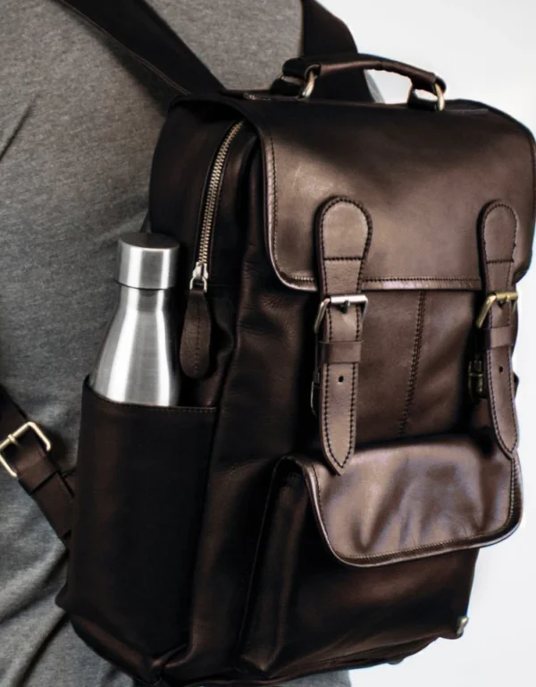 The Officer Leather laptop bag